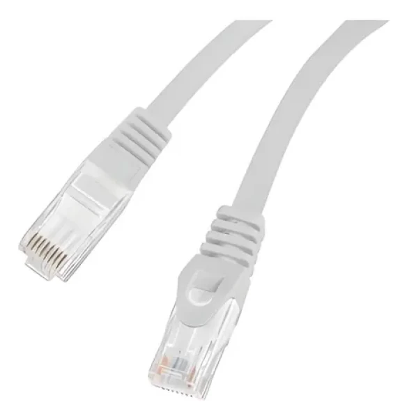 Lanberg UTP CAT6 10m šedá / Patch kábel / RJ45-RJ45 / LSZH / Fluke Passed (PCU6-10CU-1000-S)