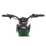 Mamido Detská benzínová motorka RamiGO IMMORTAL 110CC zelená