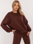 Mikina CLM BL 1280.22 hnedá XL