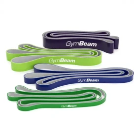 Súprava odporových gúm DuoBand - GymBeam (multicolor) (36322-1-mix)