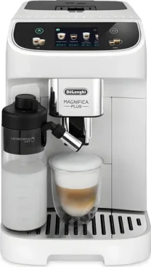 DeLonghi Magnifica PLUS ECAM320.60.W biela / Plnoautomatický kávovar / Dotykový displej / 1450 W (ECAM320.60.W)