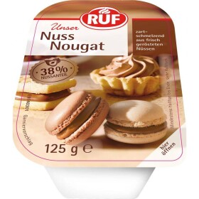 Nugátová náplň 125 g 38% ořechů - RUF - RUF