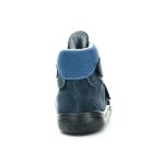 Jonap Jerry tmavo modrá slim celoročné členkové barefoot topánky 28 EUR