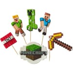 Cukrová figurka zapich do torty Minecraft - I LOVE CAKES - I LOVE CAKES