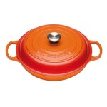 Le Creuset Gourmet Hrniec s pokrievkou 30 cm oranžová (21180300902430)