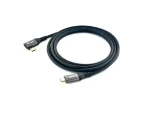 Equip USB-C - USB-C 90° čierna / Kábel / USB 2.0 / PD 100 W / 3 m (128893)