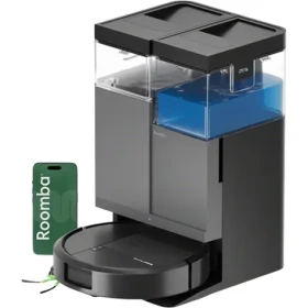 IRobot Roomba PLUS 415 Combo + AutoWash dock čierna / Robotický vysávač / WiFi / vysávanie mopovanie (G285040)