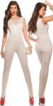 Sexy KouCla jumpsuit with Sexy lace decollete