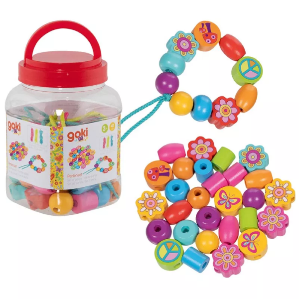 Goki Goki Súprava korálikov - Kvety
