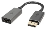 Goobay PLUS DisplayPort - HDMI / Redukcia / 8K, 60 Hz / 10 cm (75272)