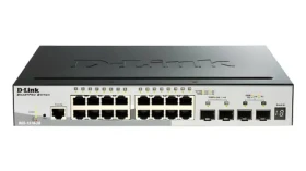 D-Link DGS-1510-52XMP / Switch / 48x Gigabit PoE+ / 4X SFP+ 10G / L3 Managed / stohovateľný / 370W PoE (DGS-1510-52XMP/E)