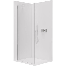 CERANO - Sprchová zástena Walk-in Onyx YL/P - 8 mm - chróm, transparentné sklo - 90x200 CER-8050BD1271
