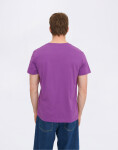 Organic Basics True Regular Fit Tee Aubergine XL