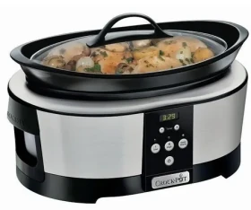 Crockpot SCCPBPP605-050 / Pomalý hrniec / 7,5 l / 320 W / digitálny časovač (100001771940)