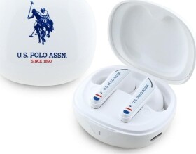 U.S. Polo Assn TWS US Polo DH Logo Headphones Docking Station White