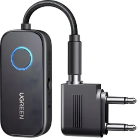 Ugreen CM671 čierna / Bluetooth adaptér / Vysielač a prijímač / Bluetooth 5.2 / Jack 3,5 mm / 300 mAh (47937-0)
