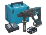 Makita DHR202RTJ / Aku kombinované kladivo / 18V / 2x 5.0Ah / SDS-plus / 1100 ot-min / 4000 úderov-min / 2.0 J (DHR202RTJ)