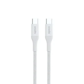 Epico pletený PD kábel USB-C na USB-C 1.2m biela (9915141100002)