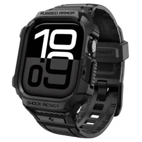 Spigen Rugged Armor Pro 2 Ochranné púzdro pre Apple Watch 2025 46mm čierna (ACS10503)