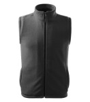Next fleecová vesta unisex steel grey 36 (štítok značky) XL