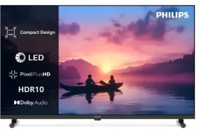 24" Philips 24PHS6050/12 čierna / Televízia / LED / HD ready / Titan OS / DVB-T2/C/S2 / Wi-Fi (24PHS6050/12)