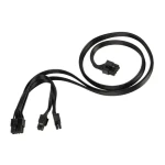 Silverstone Adaptér 8-Pin EPS na 8-Pin EPS + 4 +4 Pin - 750mm + 150mm čierna (SST-PP13)