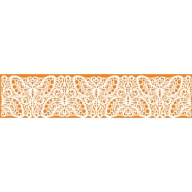 Forma na jedlou krajku 38x8cm Motýľ - Martellato - Martellato