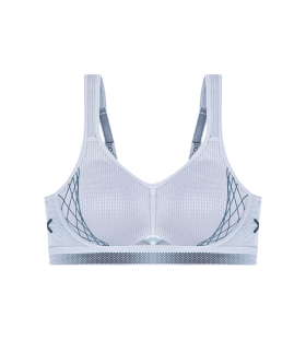 Dámska športová podprsenka Triaction Cardio Flow P EX - GRAY - sivá 00FU - TRIUMPH Platinum 85F