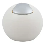 Spirella BOWL MATT mini výklopný odpadkový kôš 1 L matný biely / plast (7610583203700)