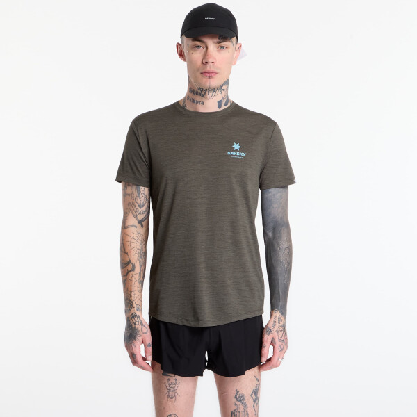 Tričko SAYSKY Statement Combat Pro T-shirt Green M