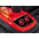 Mamido Detský elektrický traktor BLAST s prívesom 2x200W červený
