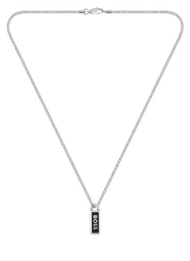 Hugo Boss Pánsky oceľový náhrdelník Kassy Emblem 1580677