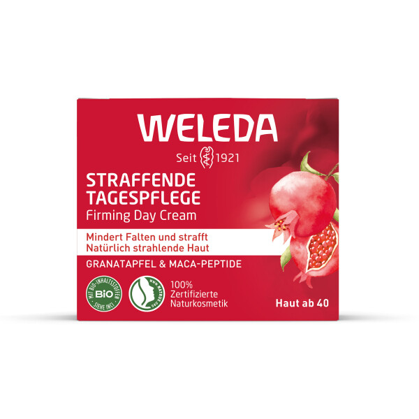 WELEDA Spevňujúci denný krém s granátovým jablkom a maca-peptidmi 40 ml