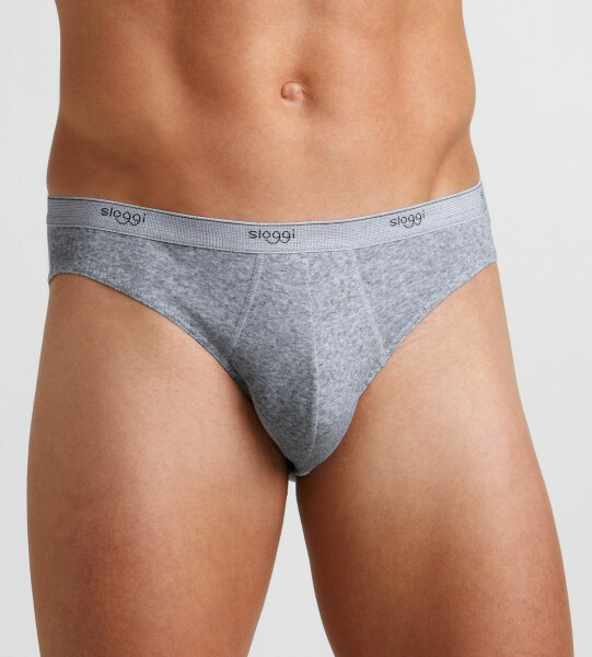Pánske slipy Sloggi men Basic Mini šedé BLACK 5
