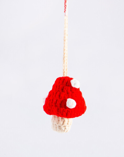 Komono Mycelium Keychain Red Beige