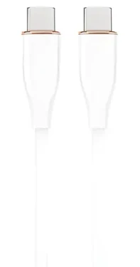 Gembird USB-C (M) - USB-C (M) biela / Dátový kábel / PD 60W / 480 Mbps / 1,5 m (CC-USB2S-CMCM-1.5M-W)