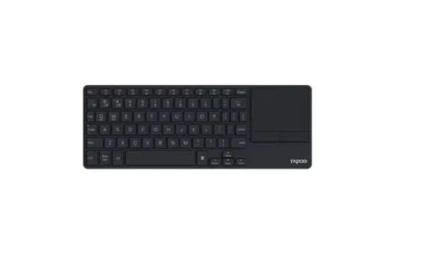 Rapoo E2810M multi-mode čierna / bezdrôtvá klávesnica / 2.4GHz / BT 4.0 5.0 / ultra-tenká / 2x AAA batérie (6940056131324)