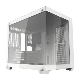 DarkFlash C285MP biela / Skriňa PC / mATX / ITX / dvojité tvrdené sklo / bez ventilátorov / bez zdroja (C285MP White)