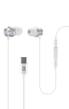 Cellularline SPARROW Slúchadlá s konektorom USB-C biela (AUSPARROWTYPECW)