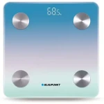 Blaupunkt BSM601BT modrá / osobná váha / nosnosť 180kg / BMI meranie / Bluetooth (AGDBLBS008)