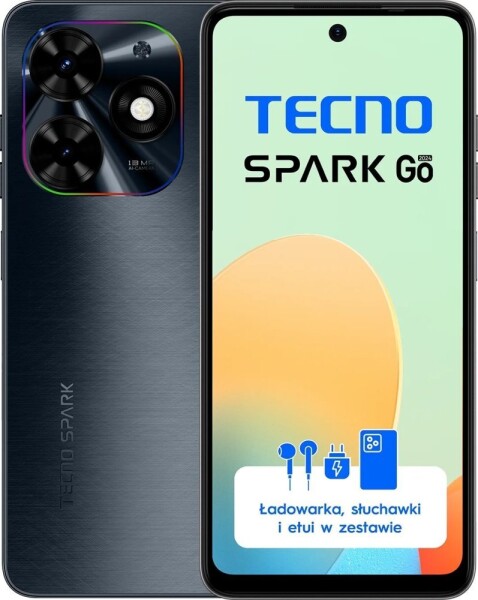 Tecno Spark Go 2024 4/64GB Čierny (BG6_64+4_GB)