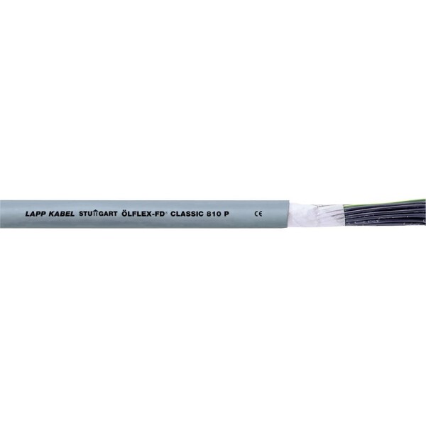 LAPP 26355/1000 vedenie ťažnej reťaze ÖLFLEX® CLASSIC FD 810 P 16 G 1.5 mm² sivá 1000 m; 26355/1000