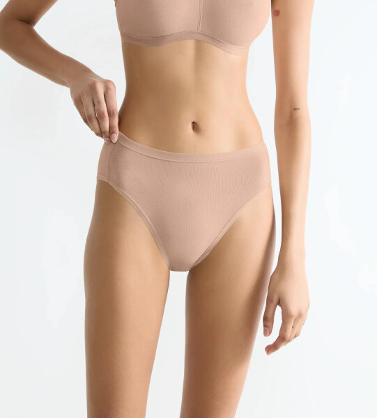 Dámske nohavičky GO Daily Cotton Tai 3P - BROWN - SLOGGI BROWN - SLOGGI BROWN XL