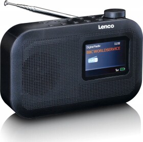 Lenco Lenco PDR-026BK - DAB+ Taschenradio