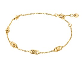 Michael Kors Pozlátený náramok pre ženy Astor Link MKC173600710