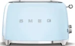 SMEG 50´s Retro Style modrá / Hriankovač / 950 W / 2 sloty / 2 hrianky (TSF01PBEU)