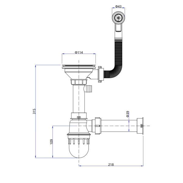 SAPHO SAPHO - Drez granitový zabudovateľný s odkapem, 77x44cm, béžová GR7202