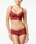 Podprsenka Classic Lace longline DK 4010 - DKNY 80B bordó