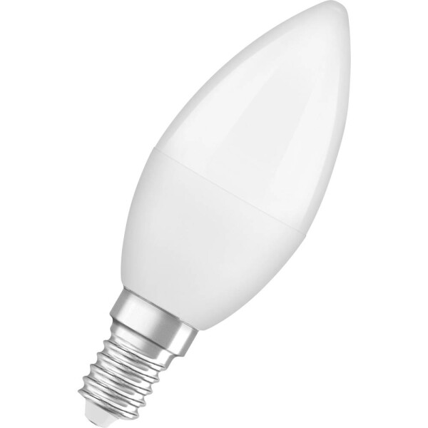 OSRAM HOMELIGHTING 4058075429680 LED En.trieda 2021 F (A - G) E14 sviečkový tvar 4.9 W = 40 W neutrálna biela (Ø x d) 37 mm x 100 mm 3 ks; 4058075429680
