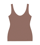 Dámska košeľa Smart Natural - BROWN - hnedá 6901 - TRIUMPH BROWN 02